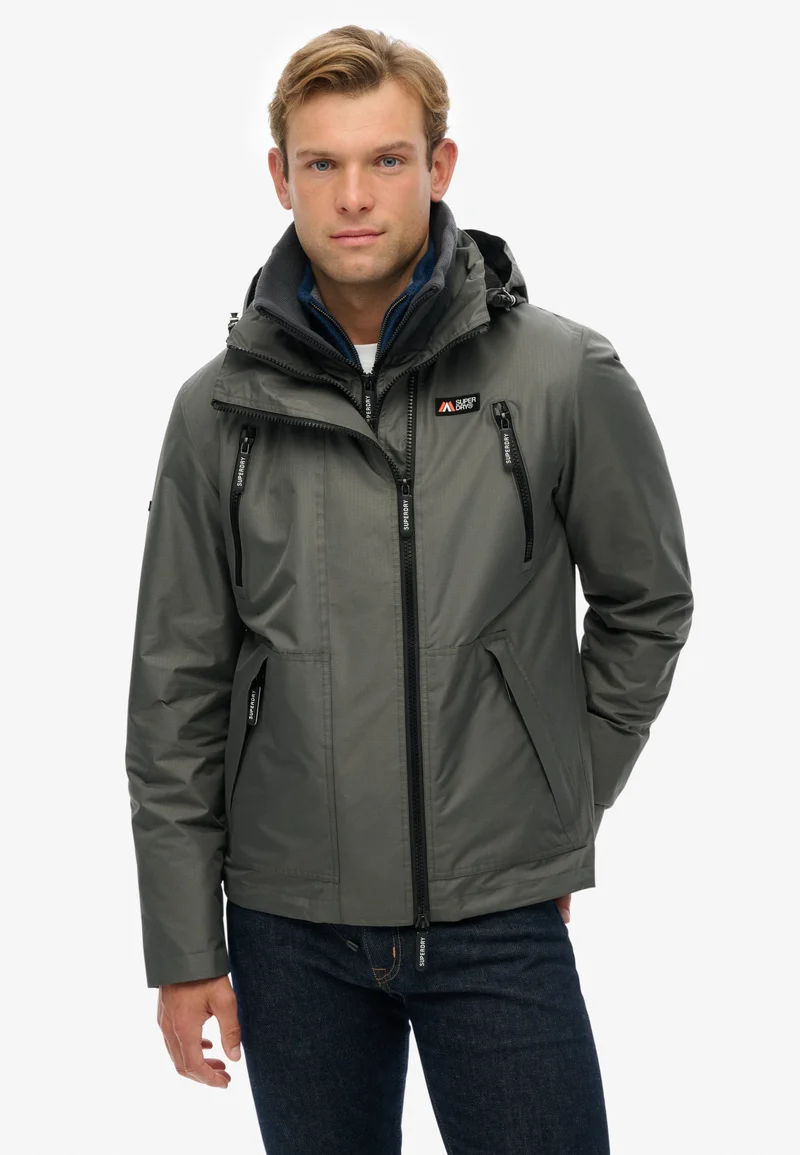 Hooded Mountain Windbreaker Jacket