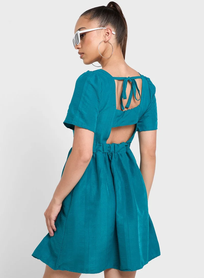 Ginger Tie Back Detail Dress