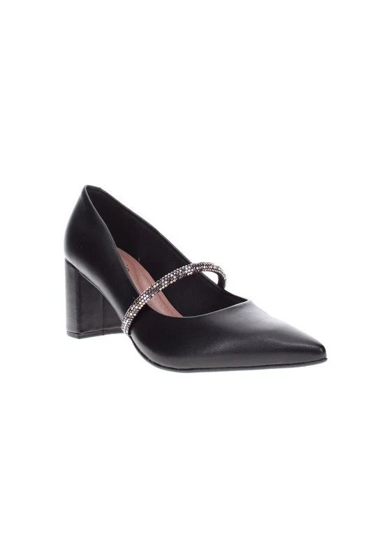 بيرا ريو أحذية بكعب متوسط للنساء - أحذية كلاسيكية بكعب متوسط للفتيات وملابس العمل النسائية