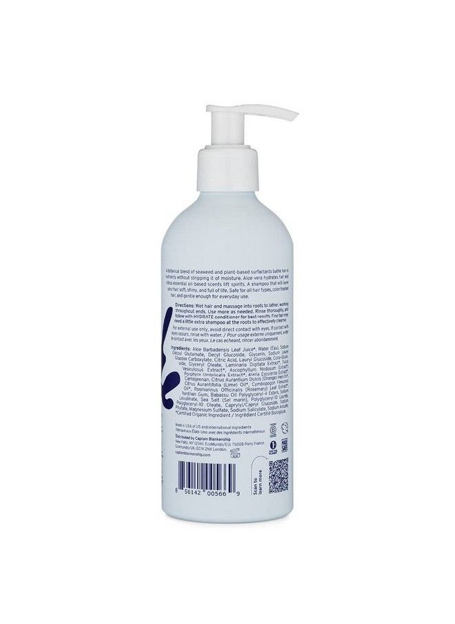 Captain Blankenship - Allnatural Cleansing Shampoo Fresh Citrus Scent Sulfate And Paraben Free Plantbased Crueltyfree Vegan 10 Fl Oz - Image 1