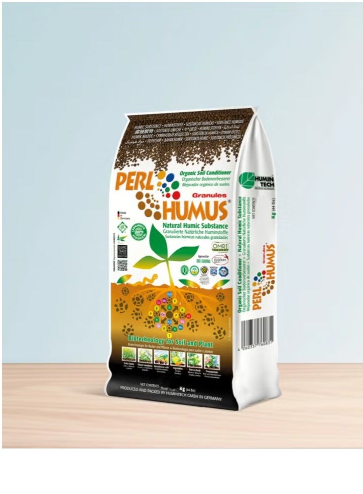 Generic Perl Humus® Granules | Natural Humic Substance Organic Soil Conditioner (500g to 20 kgs) Made in Germany(Garden Crae) (1Kg) 