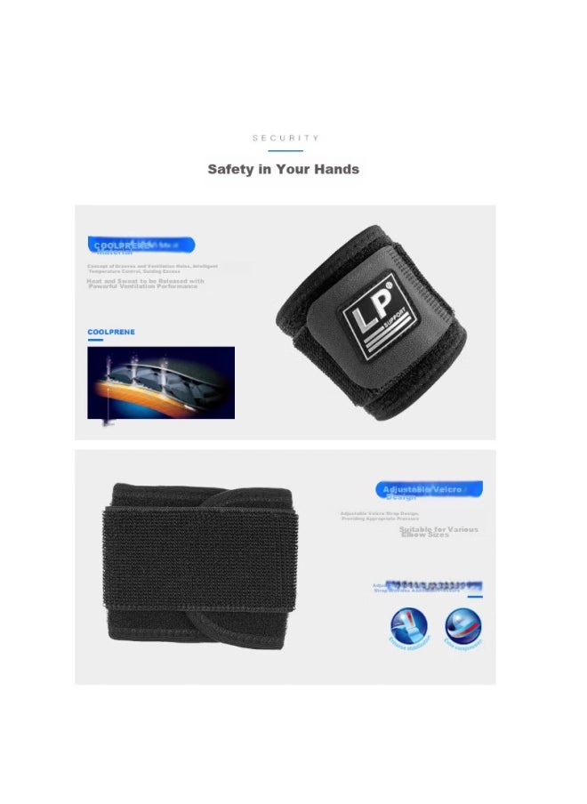 LP Lp753ca Fitness Wrist Guard, Anti-sprain, Wrist Compression, Tendonitis, Professional Sports Protective Gear, Competitive Model, Single Piece, One Size Fits All  - Image 2