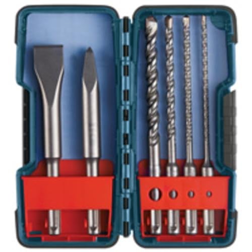 Bosch HCST006 6 pc. SDS-Plus® Bulldog™ Rotary Hammer Bit Set - Image 1