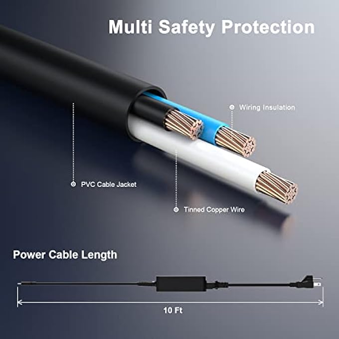 rayihni USB C CHARGER REPLACEMENT FOR THINKPAD X1 CARBON, X1 TABLET, X1 YOGA SERIES YOGA 6 9 720 910 LAPTOP - (PASSED UL SAFETY CERTIFICATION) - Image 3