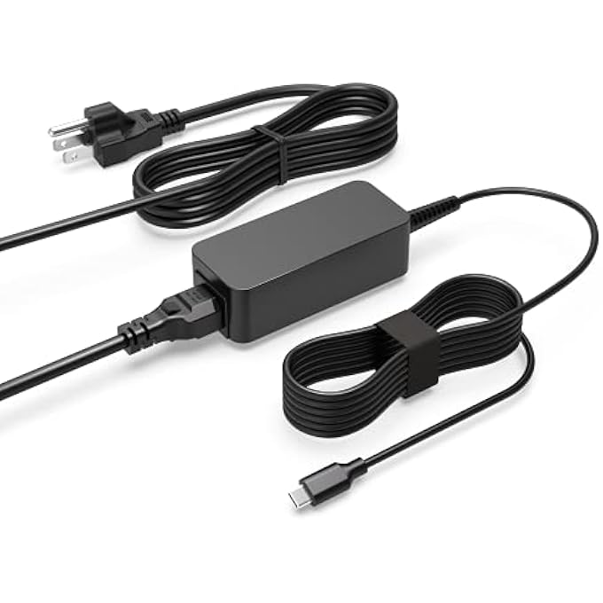 rayihni USB C CHARGER REPLACEMENT FOR THINKPAD X1 CARBON, X1 TABLET, X1 YOGA SERIES YOGA 6 9 720 910 LAPTOP - (PASSED UL SAFETY CERTIFICATION) - Image 1