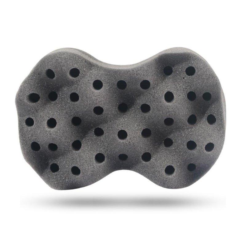 Nudred Replacement Sponge for the Wooden Interchangeable Hair Sponge For Black Men With Natural Afro Hair Small  Convoluted Holes to Twist and Curl Freeform Dreads Coils Curls Twists  Beards
