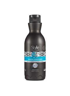 style aromatherapy Professional Keratin Treatment Hair Conditioner Sls/Sles Free Salt Free Sulphate Free After Straightening & Smoothening 400 Ml  - Image 1