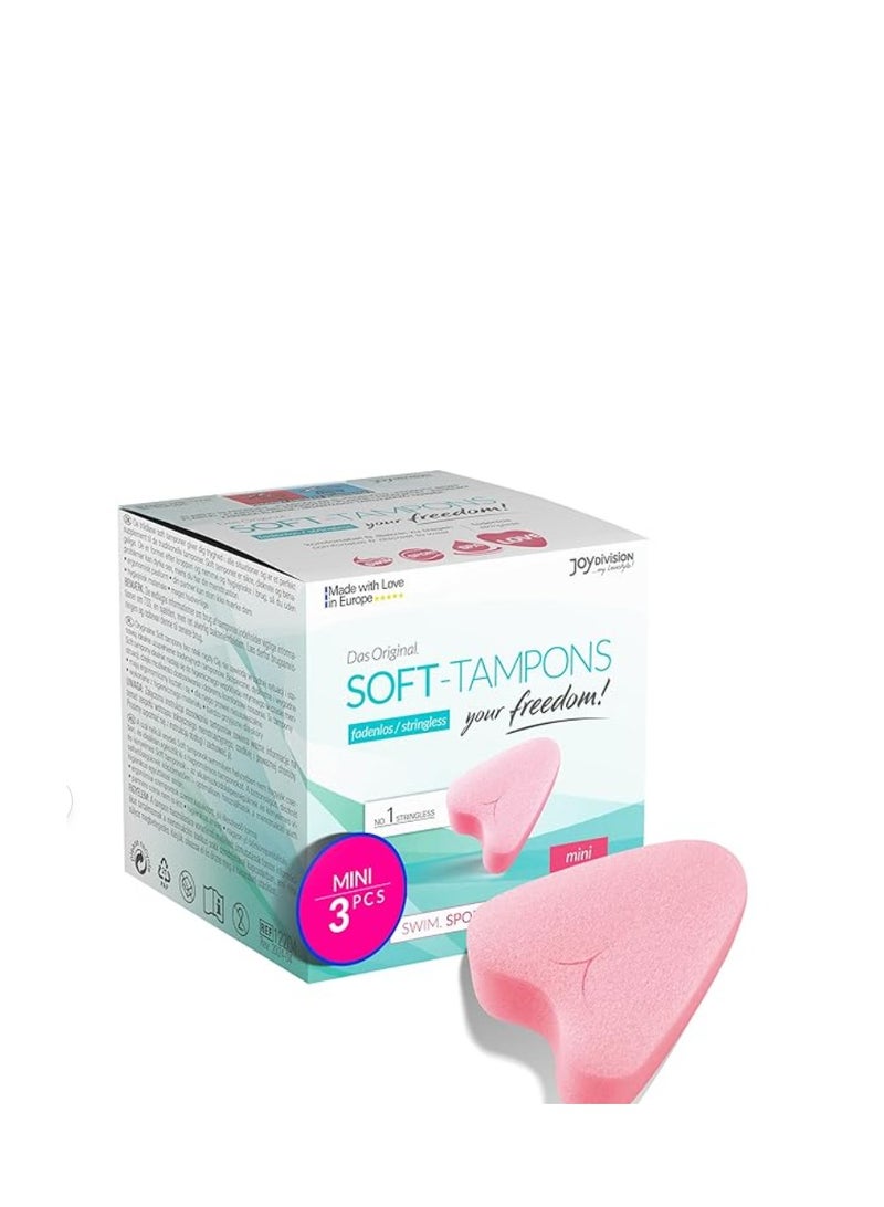 Soft-Tampons Mini I 3 Pieces