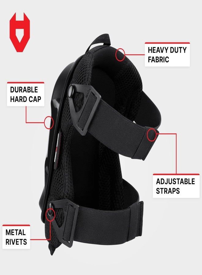 NoCry Professional Construction Knee Pads for Men and Women with Non-Slip Heavy Duty Cap and Ankle Support - Thick Foam and Gel Cushioning - Reinforced, Adjustable Straps and Military Grade Rivets - Image 2