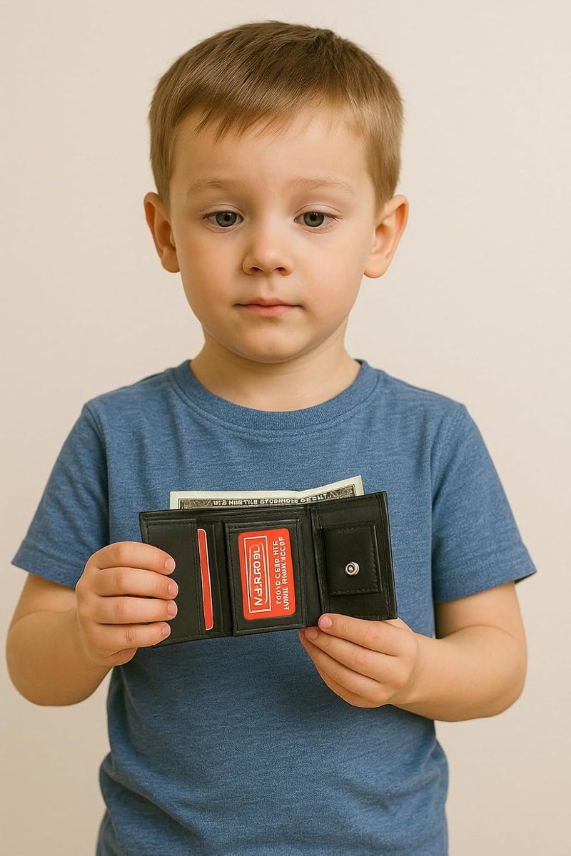 Marshal Leather Children's Wallet - Image 3