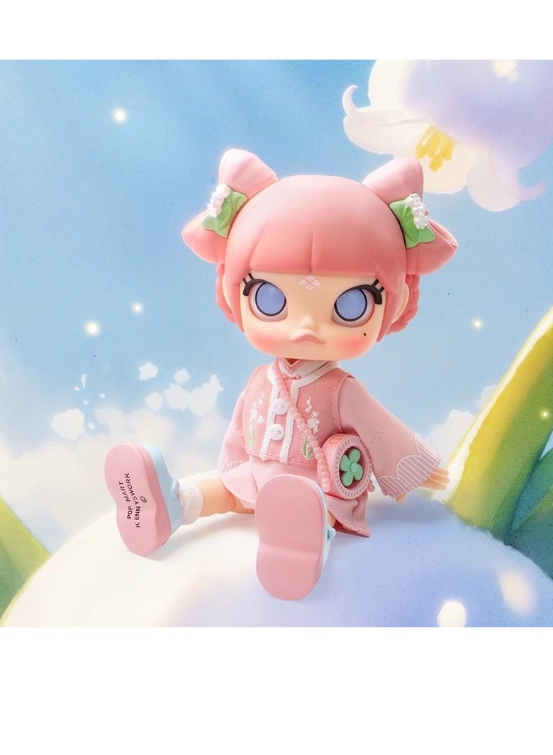 Bluejw Molly Bell Orchid Flower Movable Doll Gift Ornament Cute Doll Toy - Image 1