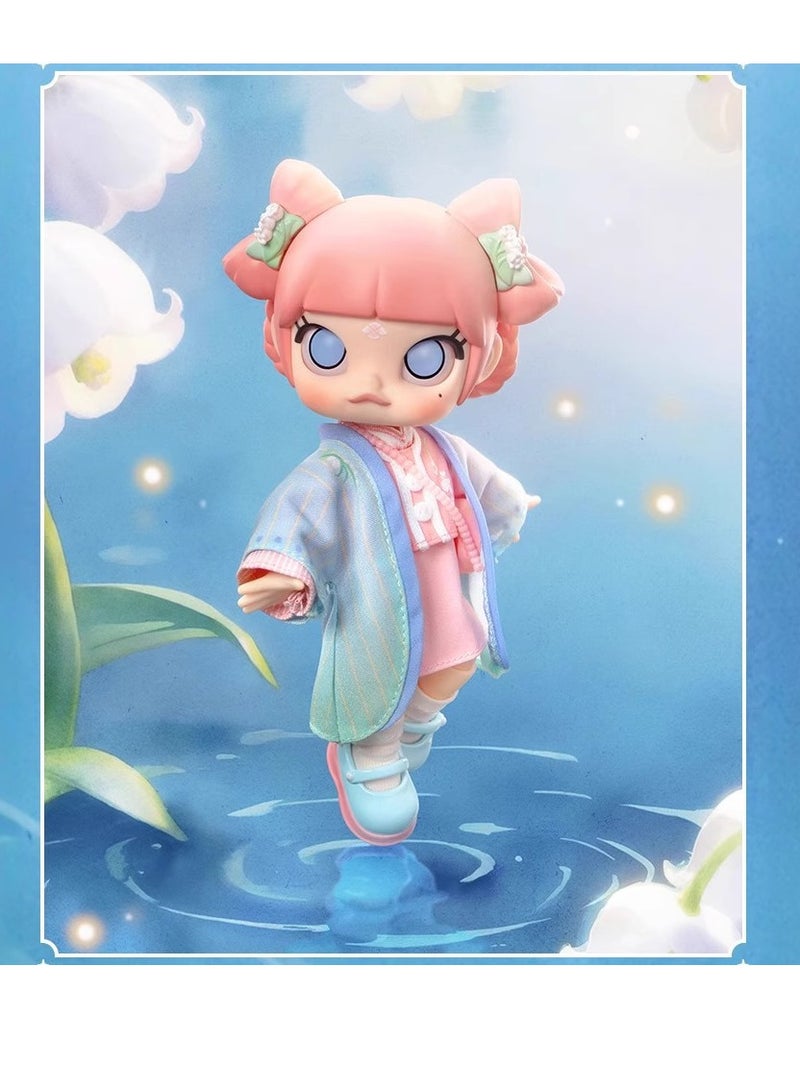 Bluejw Molly Bell Orchid Flower Movable Doll Gift Ornament Cute Doll Toy - Image 4