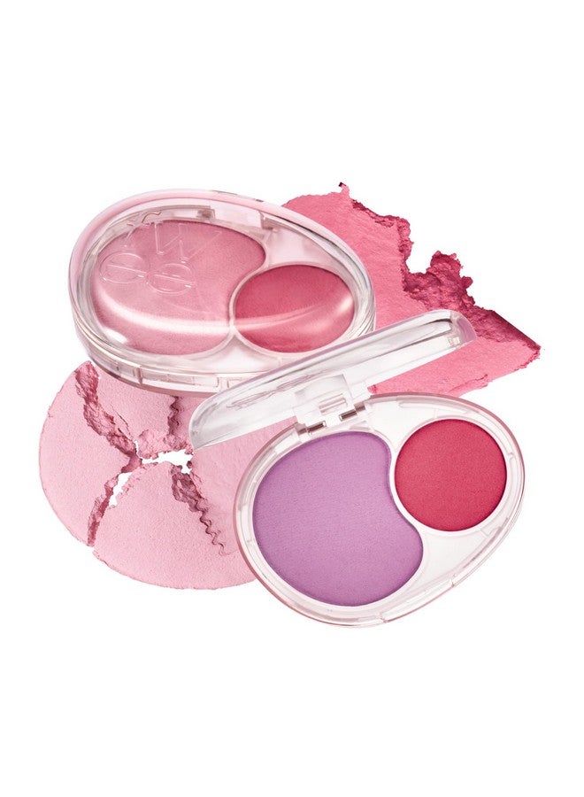 fwee Mellow Dual Blush | PK02 Fall In Highkey | Dual Color, Jelly Texture, 12 Colors, Longwear, Long-lasting | 7.2g - Image 1