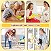 LIMIROLER Kids Cleaning Toy Set Toddlers Broom Dust Pan Set for Housekeeping Pretend Play Cleaning Set Cleaning Toys Gift for Toddlers Girls Boys Age 36 Years Old 6PCS Red Set - Image 4