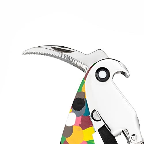 ALESSI A di Alessi Parrot Sommelier-Style Corkscrew, Multi-Color - Image 3