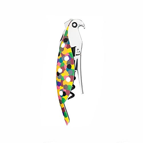 ALESSI A di Alessi Parrot Sommelier-Style Corkscrew, Multi-Color - Image 1