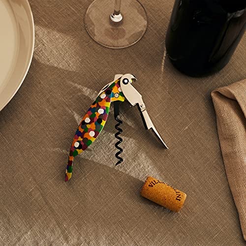 ALESSI A di Alessi Parrot Sommelier-Style Corkscrew, Multi-Color - Image 5