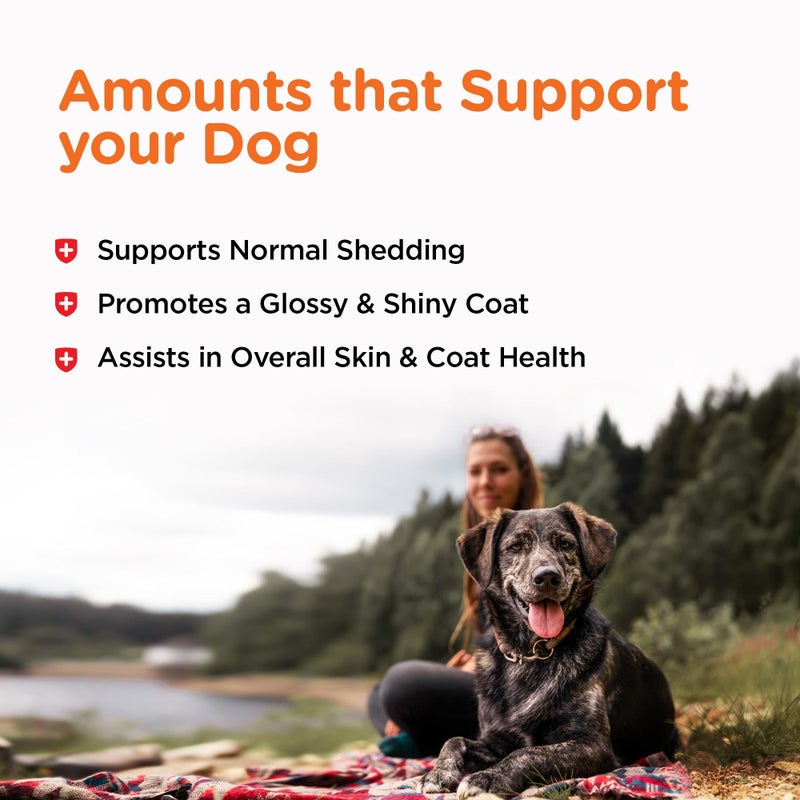 nutri vet Nutri-Vet Fish Oil Supplement for Dogs, Omega 3, Fish Oil for Dogs, Pet Supplies, Pet Vitamins and Supplements, EPA DHA Formula, Puppy Vitamins, Shed Control, New Puppy Essentials, 100 Count - Image 5