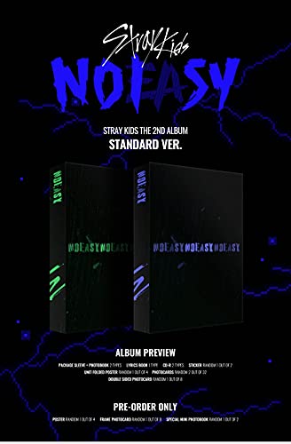 JYP Ent JYP إنترتينمنت. ستراي كيدز - NOEASY (النسخة العادية) (المجلد 2) ألبوم + مجموعة بطاقات صور إضافية (النسخة ب) (JYPK1271) - Image 3