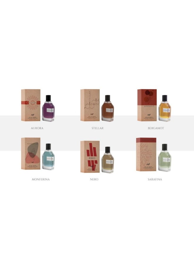 إم بي إف - عطر اورورا أو دي بارفان من ام بي اف - 75 مل | عطر للرجال والنساء طويل الأمد، بلمسة عطرية شرقية - Image 1