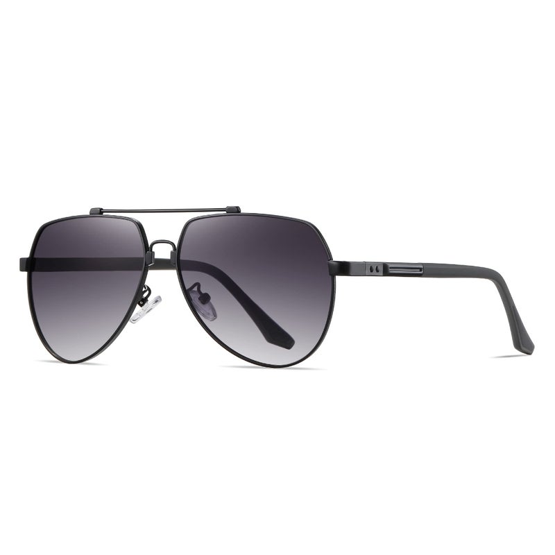 Cyxus Aviator Polarized Sunglasses Men Women,Metal Frame Spring Temples Vintage Retro Style Beach Driving 1048 - Image 1