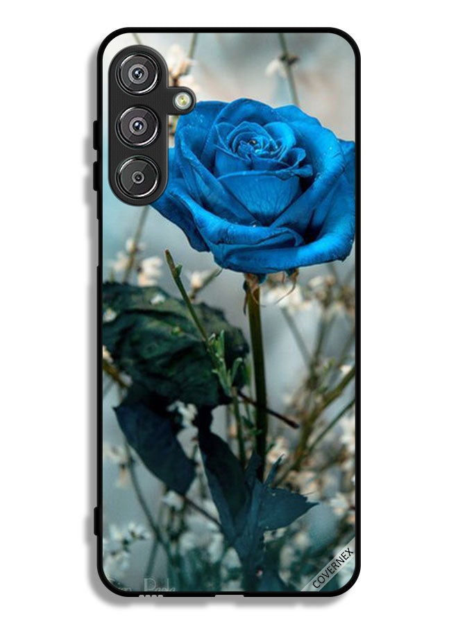 Covernex Samsung Galaxy F36 Protective Case Cover Blue Rose - Image 1