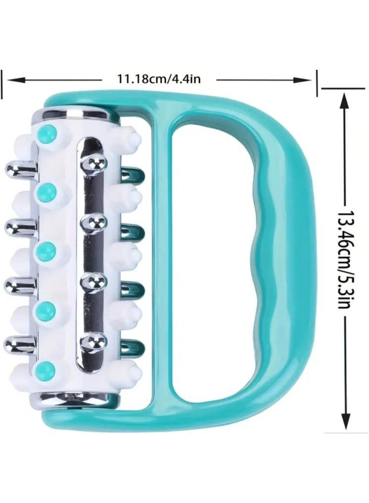 BOLREUS 1 Piece Handheld Deep Tissue Muscle Massage Roller – Portable Trigger Point Therapy Tool for Pain Relief, Muscle Recovery & Tension Release for Men and Women - Image 4