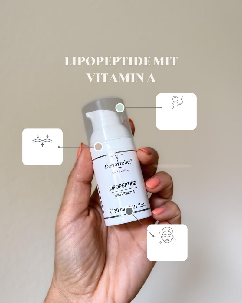Dermaroller, New Natural Line Lipopeptide Night Cream Hyaluronic Acid Vitamin A and Shea Butter Combine to Moisturize and Repair Tired Stressed Skin Helps to Reduce Fine Wrinkles oz, 1.01 Ounce - Image 5
