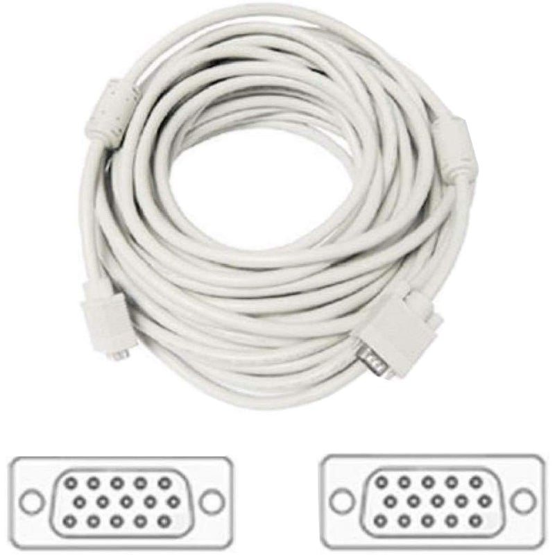 Terabyte Male To Male Vga Cable 5 Meter, Support Pc/Monitor/Lcd/Led, Plasma, Projector, Tft. Vga To Vga Converter Adapter Cable For Laptop, White - Image 3