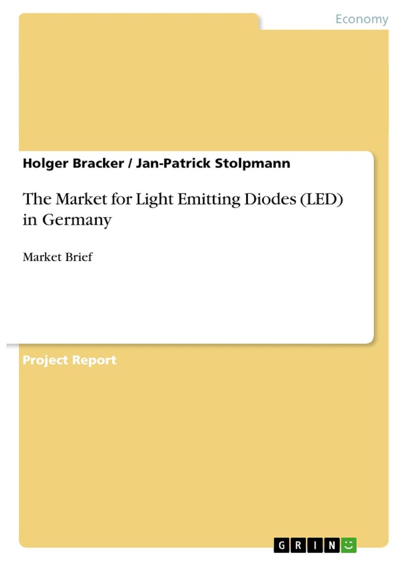 The Market for Light Emitting Diodes (LED) in Germany: Market Brief 