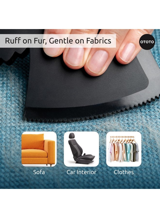 OTOTO New!! Scruffy Pet Hair Remover Gifts for Dog Lovers, Dog Accessories, Pet Hair Removal Tool, Dog Hair Remover, Dog Essentials, Dog Must Haves, Dog Mom Gifts for Women, Dog Dad Gifts (Black) - Image 4