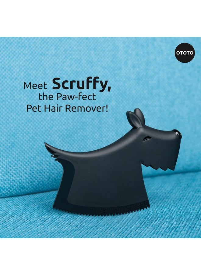 OTOTO New!! Scruffy Pet Hair Remover Gifts for Dog Lovers, Dog Accessories, Pet Hair Removal Tool, Dog Hair Remover, Dog Essentials, Dog Must Haves, Dog Mom Gifts for Women, Dog Dad Gifts (Black) - Image 2
