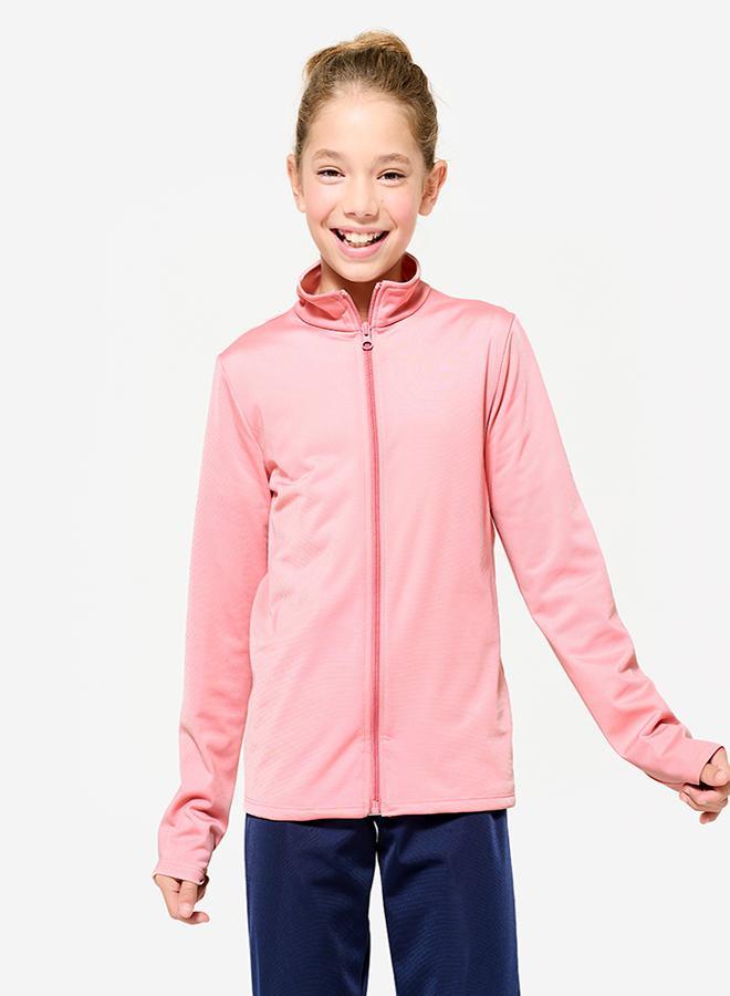 DECATHLON Kids' Breathable Synthetic Tracksuit Gym'y - Top/ Bottoms - Image 2