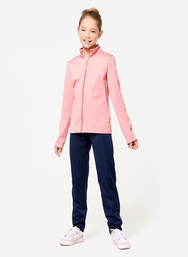 DECATHLON Kids' Breathable Synthetic Tracksuit Gym'y - Top/ Bottoms - Image 1