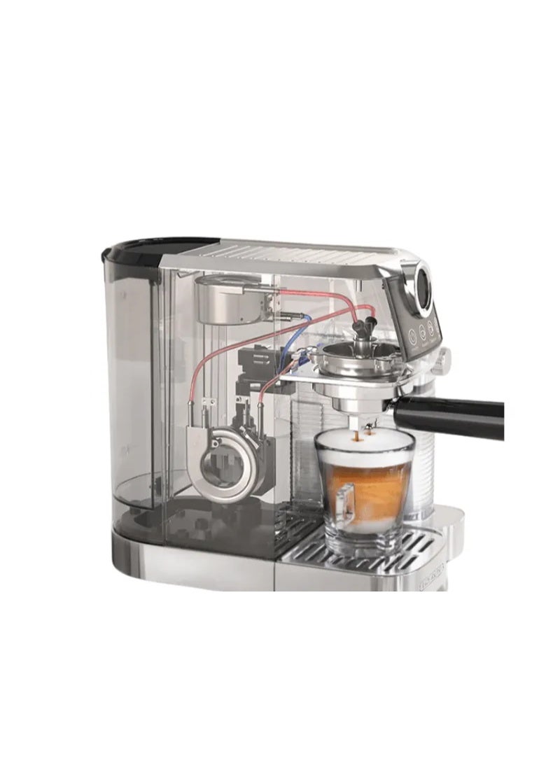 HiBREW ماكينة قهوة هاي برو شبه أوتوماتيكية من الفولاذ المقاوم للصدأ H13A - Image 4