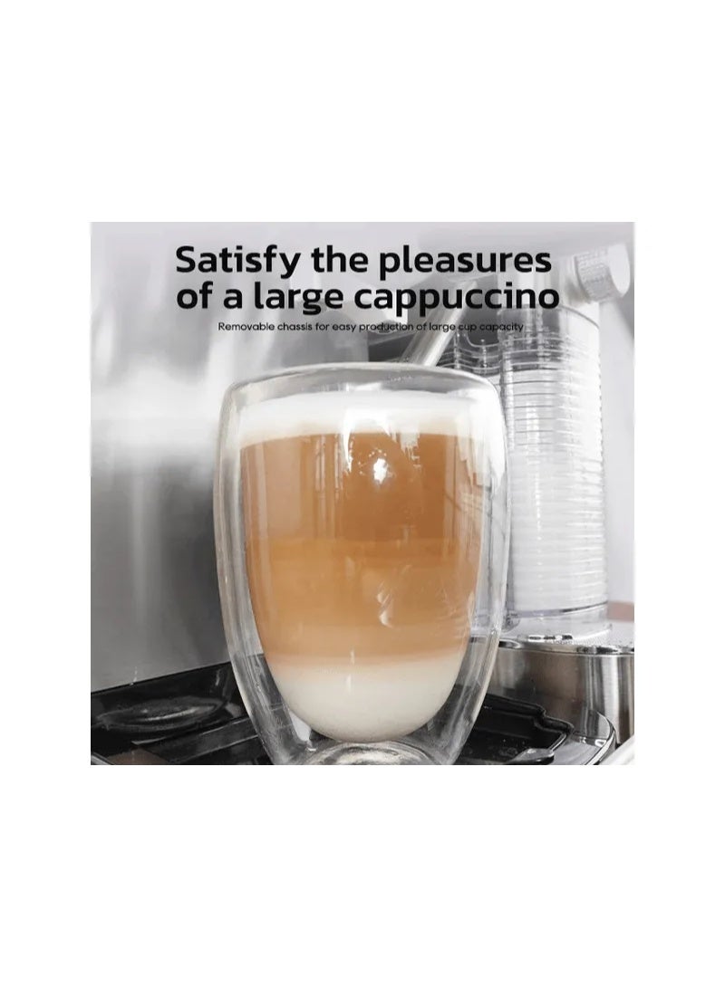 HiBREW ماكينة قهوة هاي برو شبه أوتوماتيكية من الفولاذ المقاوم للصدأ H13A - Image 5