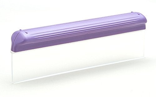 One Pass Classic 12" Waterblade Silicone T-Bar Squeegee Purple (WBL-OP2012CTY) - Image 2