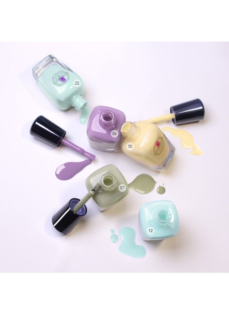 LEF HD Nail Polish Strong and Longwear | AMBER 30 - Image 4