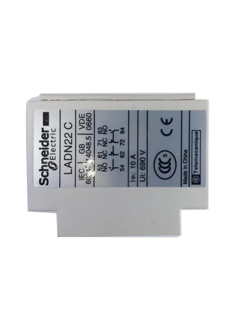 Schneider Schneider LADN22C Auxiliary Contact Block 2NO & 2NC  - Image 2