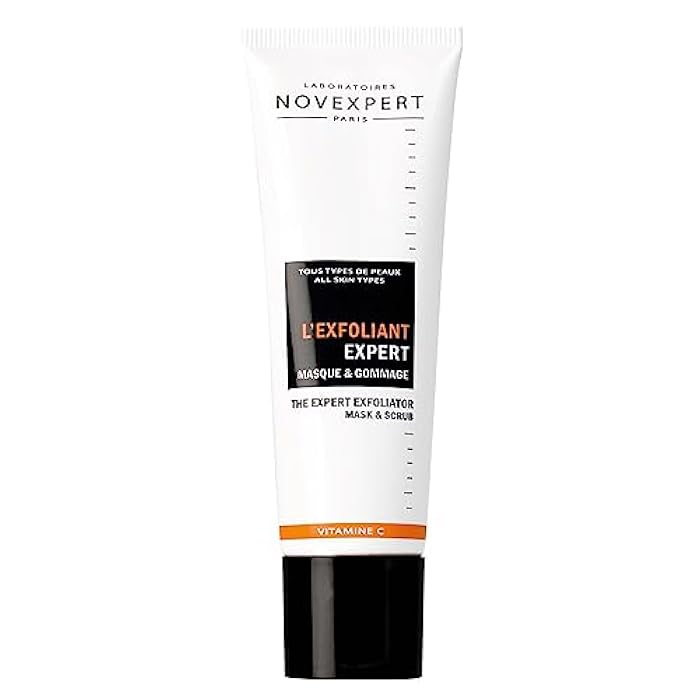 Novexpert The Expert Exfoliator - 2 In 1 Mask And Scrub - Smooth And Radiant Complexion - Exfoliates And Nourishes Skin - Hypoallergenic - Vegan - Normal, Combination And Oily Skin Types - 1.69 Oz - Image 1