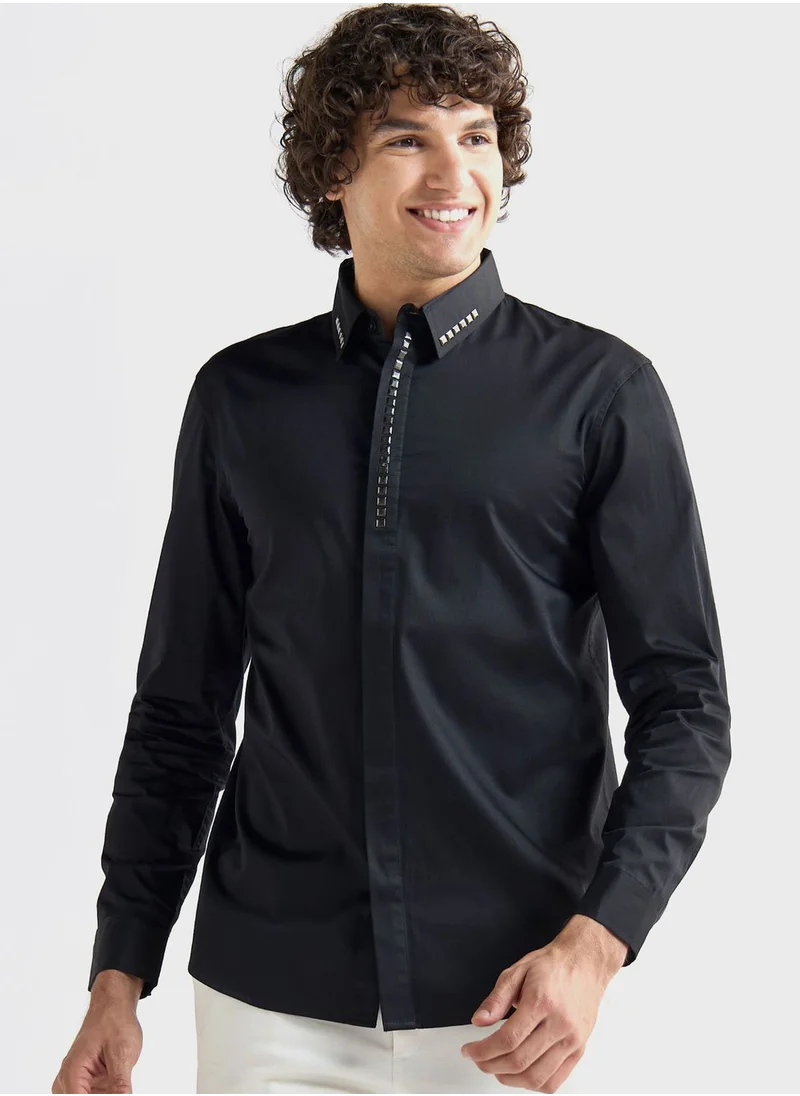 فاف Studded Regular Fit Shirt