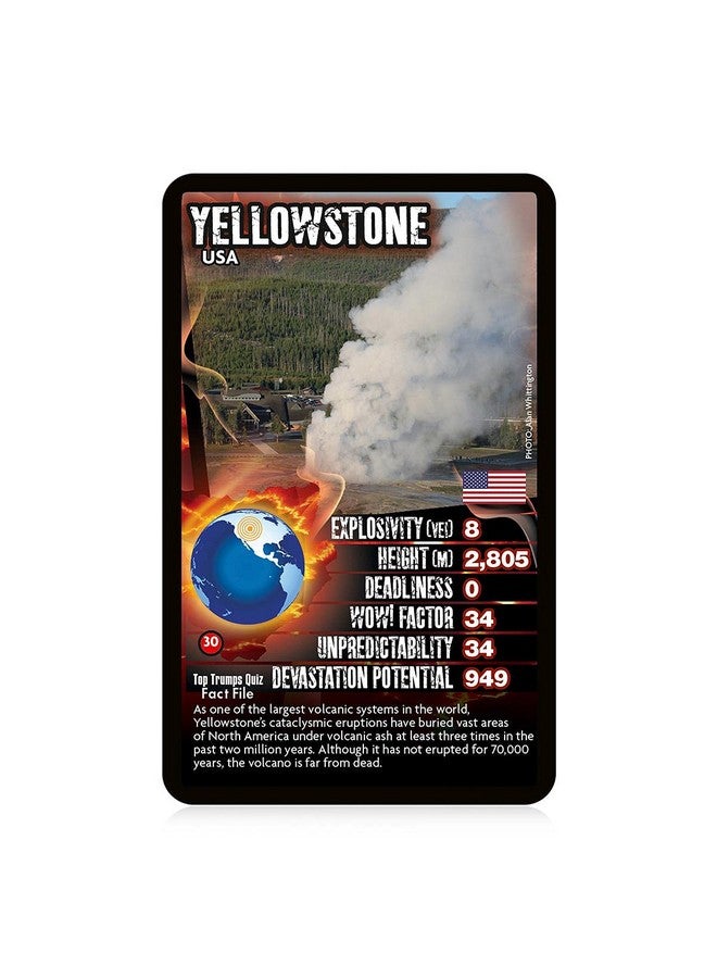 Top Trumps Top Trumps Volcanoes Card Game  - Image 4