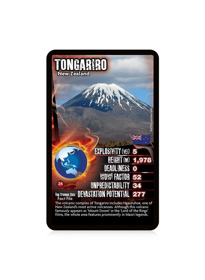 Top Trumps Top Trumps Volcanoes Card Game  - Image 5