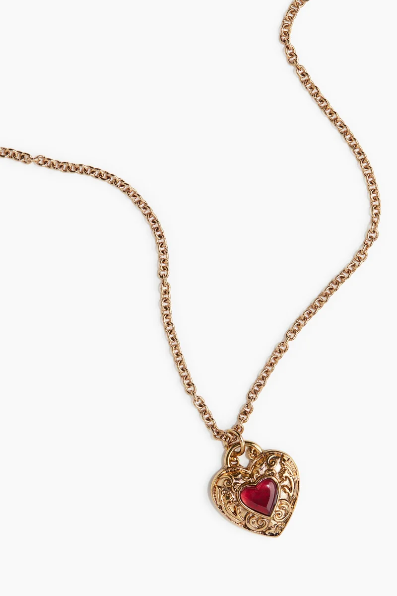 H&M Heart-pendant necklace