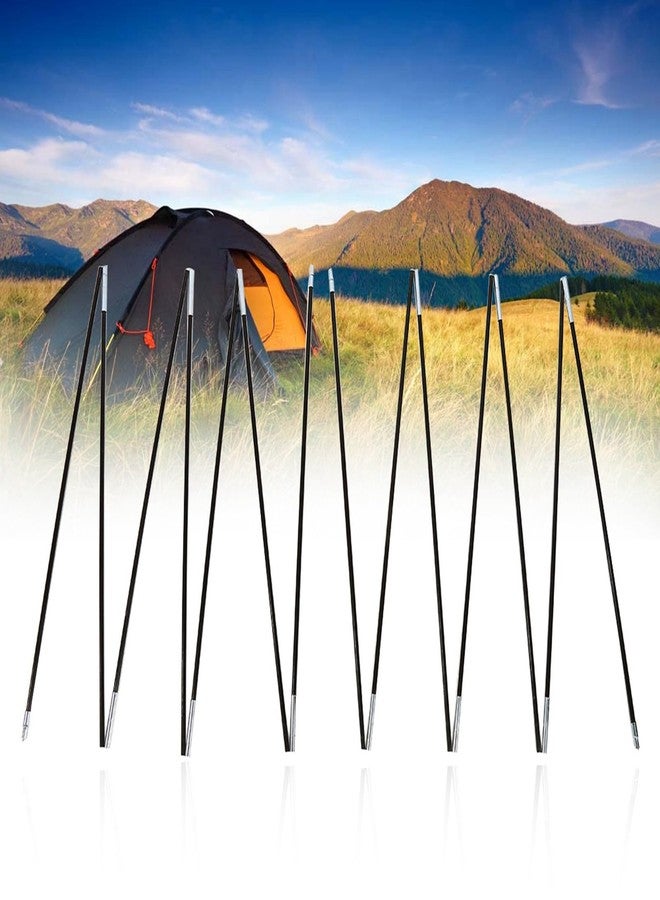 Emoshayoga Tent Pole Frames Tent Support Pole 2 Sets 7 Sections,for Being Used As Spare or Replacement Parts - Image 2