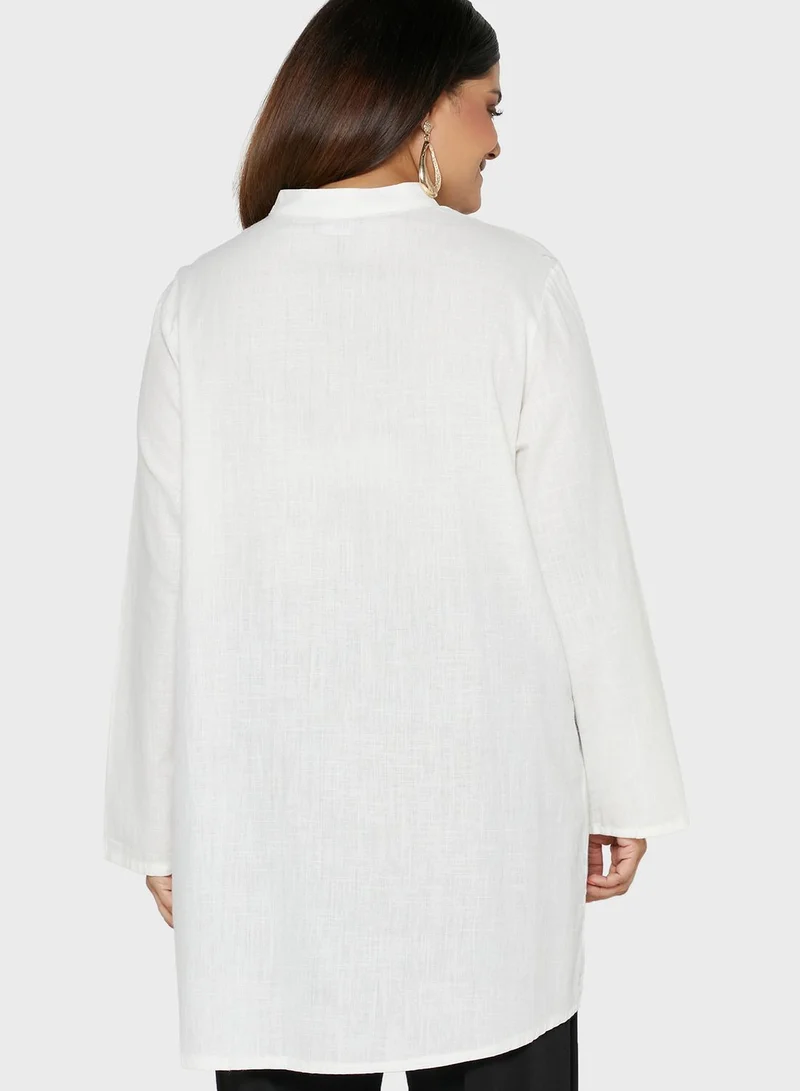 Alia by modanisa Crew Neck Tunic