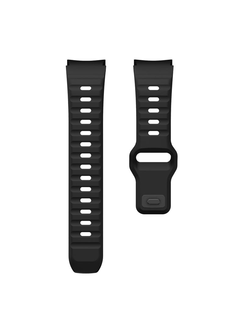Y&D For Samsung Galaxy Watch6 5 4 Wavy Buckle Silicone Strap - Image 1