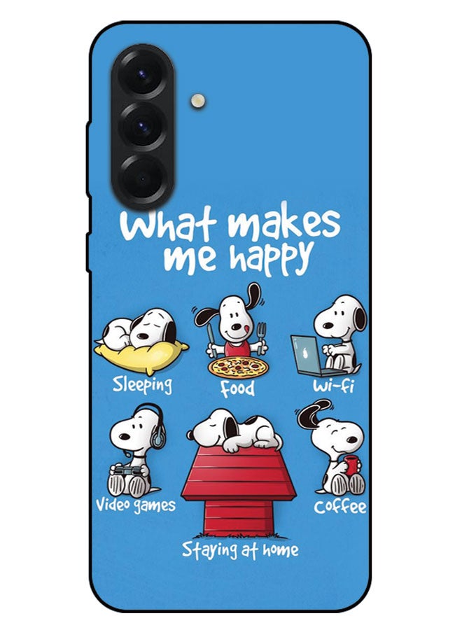 EYE CATCH Printed Protective Case Cover For Samsung Galaxy A56 -  What Makes Me Happy - Image 1