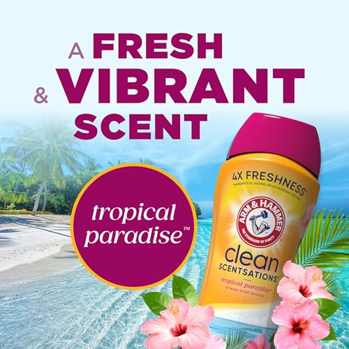 Arm & Hammer معزز رائحة الغسيل من آرم & هامر، جنة استوائية، 24 أونصة - Image 5