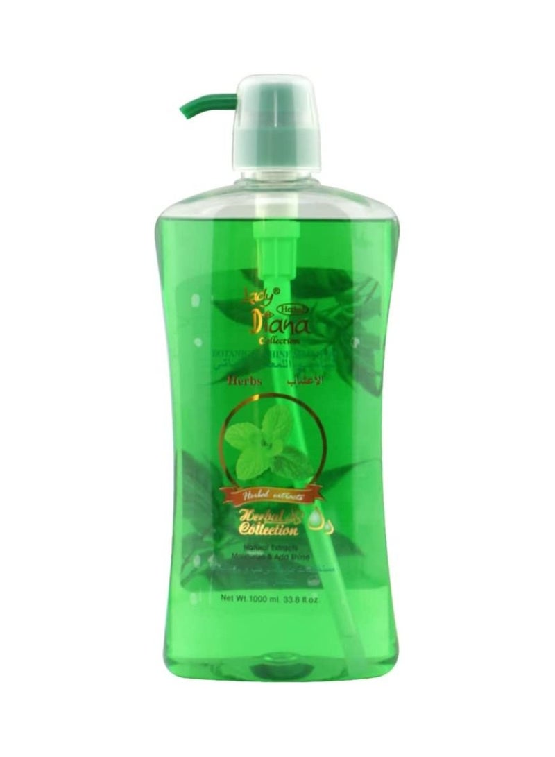 Lady Diana Herbal Extract Intensive Moisture Hair Shampoo & Conditioner 2in1 (1000 ml)